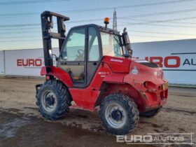 2015 Manitou M30-4 Rough Terrain Forklifts For Auction: Leeds – 22nd, 23rd, 24th & 25th January 25 @ 8:00am full