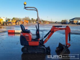 2017 Kubota K008-3 Micro Excavators For Auction: Leeds – 22nd, 23rd, 24th & 25th January 25 @ 8:00am full