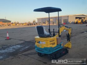 Unused 2024 DigMaster DM100 Micro Excavators For Auction: Leeds – 22nd, 23rd, 24th & 25th January 25 @ 8:00am full