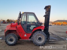 2015 Manitou M30-4 Rough Terrain Forklifts For Auction: Leeds – 22nd, 23rd, 24th & 25th January 25 @ 8:00am full