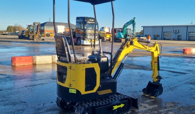 Unused 2024 Colt YFE10 Micro Excavators For Auction: Leeds – 22nd, 23rd, 24th & 25th January 25 @ 8:00am full