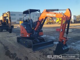 Unused 2023 Hitachi ZX33U-5A Mini Excavators For Auction: Leeds – 22nd, 23rd, 24th & 25th January 25 @ 8:00am full