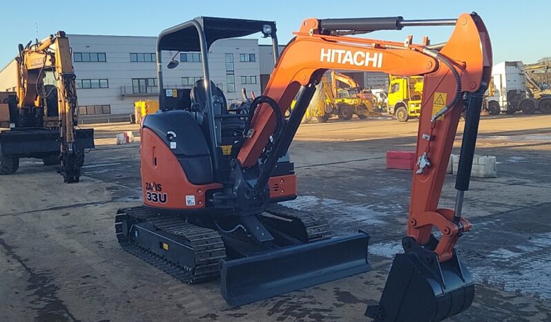 Unused 2023 Hitachi ZX33U-5A Mini Excavators For Auction: Leeds – 22nd, 23rd, 24th & 25th January 25 @ 8:00am full