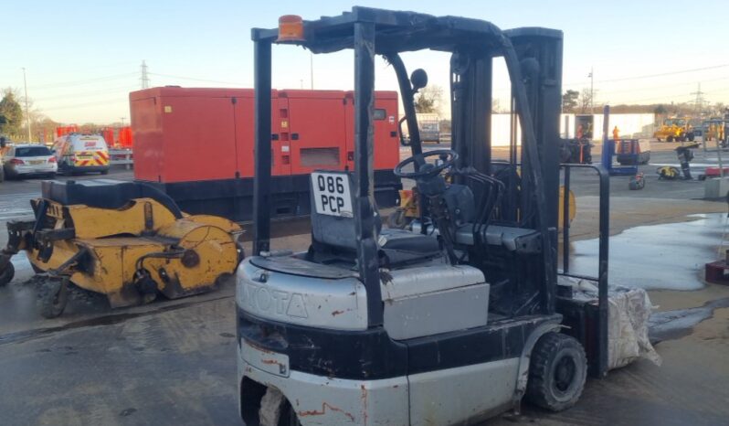 Toyota FBESF15 Forklifts For Auction: Leeds – 22nd, 23rd, 24th & 25th January 25 @ 8:00am full