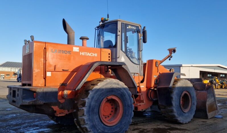 Hitachi LX210E Wheeled Loaders For Auction: Leeds – 22nd, 23rd, 24th & 25th January 25 @ 8:00am full