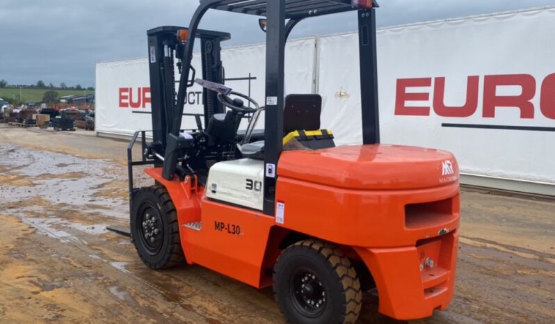 Unused 2024 Machpro MP-L30 Forklifts For Auction: Dromore – 21st & 22nd February 2025 @ 9:00am For Auction on 2025-02-22 full