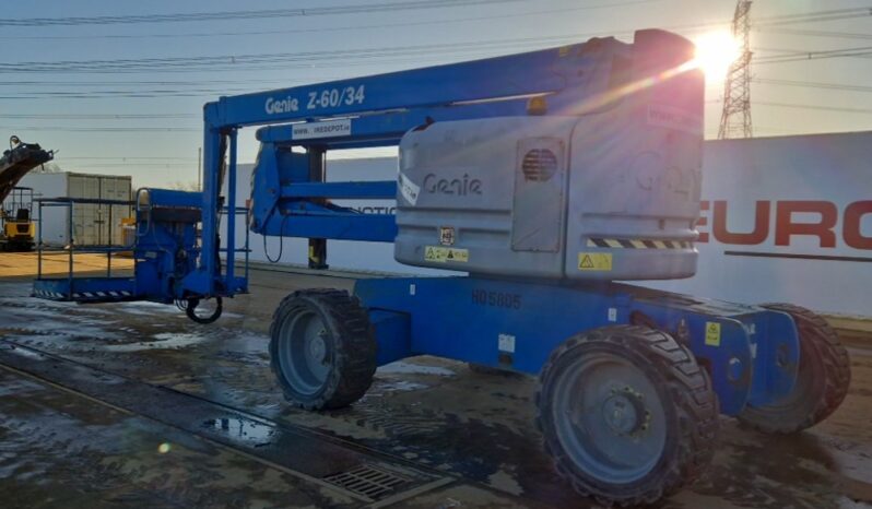 2014 Genie Z60/34 Manlifts For Auction: Leeds – 22nd, 23rd, 24th & 25th January 25 @ 8:00am full