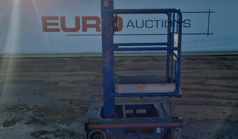 2015 Power Towers Ecolift Manlifts For Auction: Leeds – 22nd, 23rd, 24th & 25th January 25 @ 8:00am full