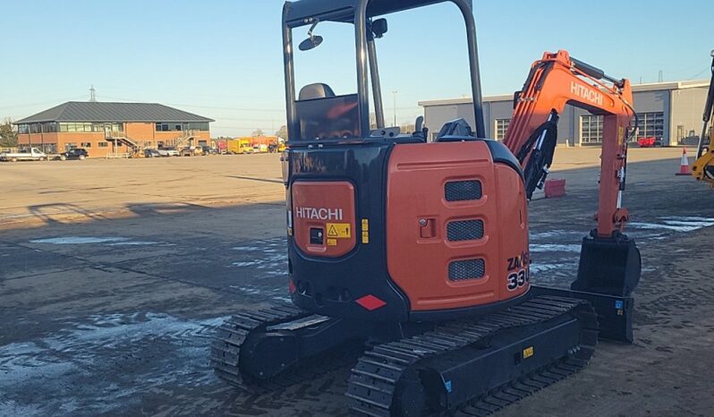 Unused 2023 Hitachi ZX33U-5A Mini Excavators For Auction: Leeds – 22nd, 23rd, 24th & 25th January 25 @ 8:00am full