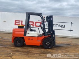 Unused 2024 Machpro MP-L30 Forklifts For Auction: Dromore – 21st & 22nd February 2025 @ 9:00am For Auction on 2025-02-22 full