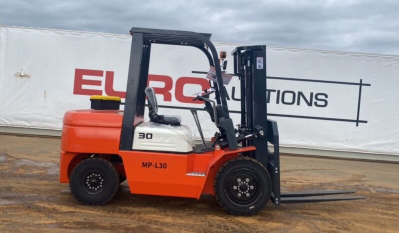 Unused 2024 Machpro MP-L30 Forklifts For Auction: Dromore – 21st & 22nd February 2025 @ 9:00am For Auction on 2025-02-22 full