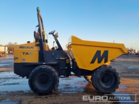 2019 Mecalac TA9 Site Dumpers For Auction: Leeds – 22nd, 23rd, 24th & 25th January 25 @ 8:00am full