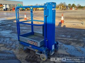 2013 Power Towers Nano Manlifts For Auction: Leeds – 22nd, 23rd, 24th & 25th January 25 @ 8:00am full