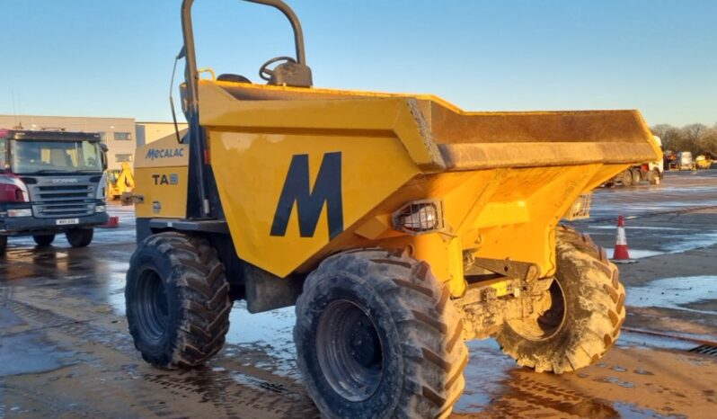 2019 Mecalac TA9 Site Dumpers For Auction: Leeds – 22nd, 23rd, 24th & 25th January 25 @ 8:00am full