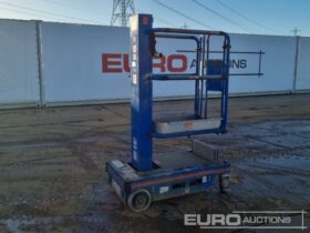 2015 Power Towers Ecolift Manlifts For Auction: Leeds – 22nd, 23rd, 24th & 25th January 25 @ 8:00am