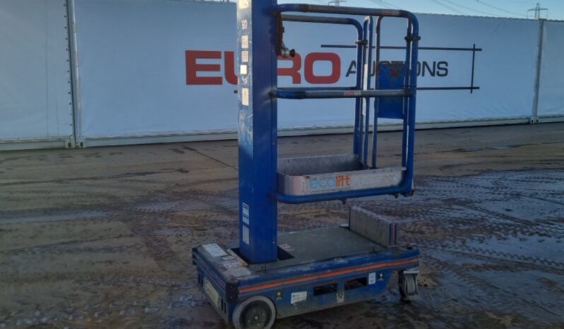 2015 Power Towers Ecolift Manlifts For Auction: Leeds – 22nd, 23rd, 24th & 25th January 25 @ 8:00am