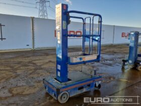 2015 Power Towers Ecolift Manlifts For Auction: Leeds – 22nd, 23rd, 24th & 25th January 25 @ 8:00am