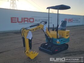 Unused 2024 DigMaster DM100 Micro Excavators For Auction: Leeds – 22nd, 23rd, 24th & 25th January 25 @ 8:00am