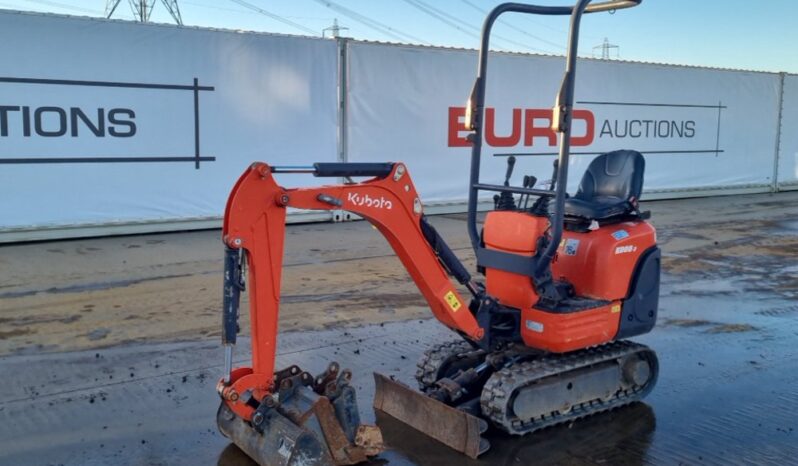 2017 Kubota K008-3 Micro Excavators For Auction: Leeds – 22nd, 23rd, 24th & 25th January 25 @ 8:00am