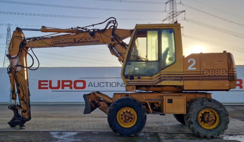 Case 688B-P Wheeled Excavators For Auction: Leeds – 22nd, 23rd, 24th & 25th January 25 @ 8:00am full