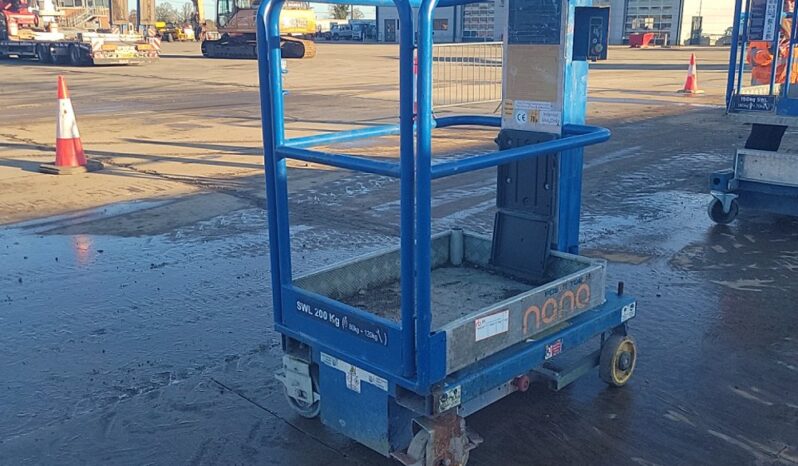 2013 Power Towers Ecolift Manlifts For Auction: Leeds – 22nd, 23rd, 24th & 25th January 25 @ 8:00am full