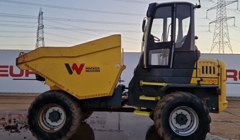 2015 Wacker Neuson DW100 Site Dumpers For Auction: Leeds – 22nd, 23rd, 24th & 25th January 25 @ 8:00am full