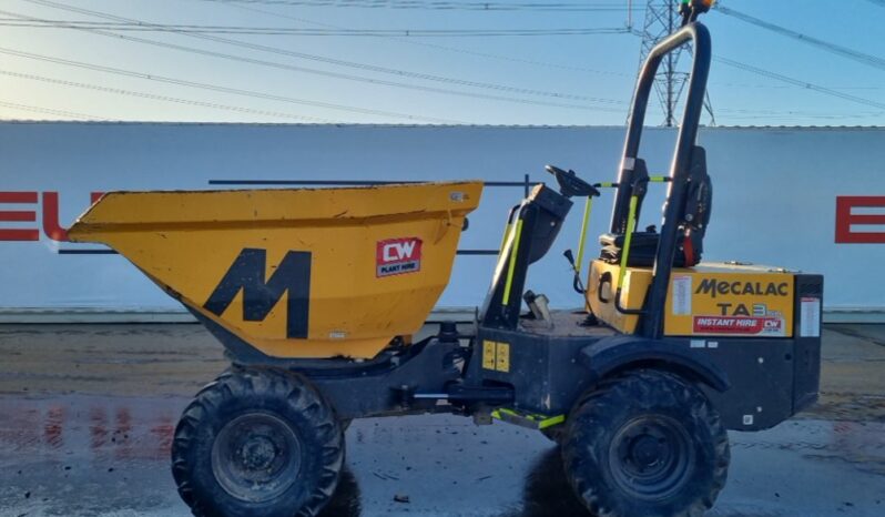 2019 Mecalac TA3SH Site Dumpers For Auction: Leeds – 22nd, 23rd, 24th & 25th January 25 @ 8:00am full