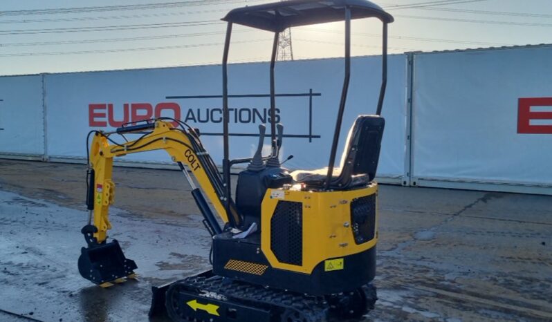 Unused 2024 Colt YFE10 Micro Excavators For Auction: Leeds – 22nd, 23rd, 24th & 25th January 25 @ 8:00am full