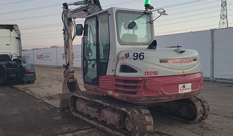 2017 Takeuchi TB290 6 Ton+ Excavators For Auction: Leeds – 22nd, 23rd, 24th & 25th January 25 @ 8:00am full