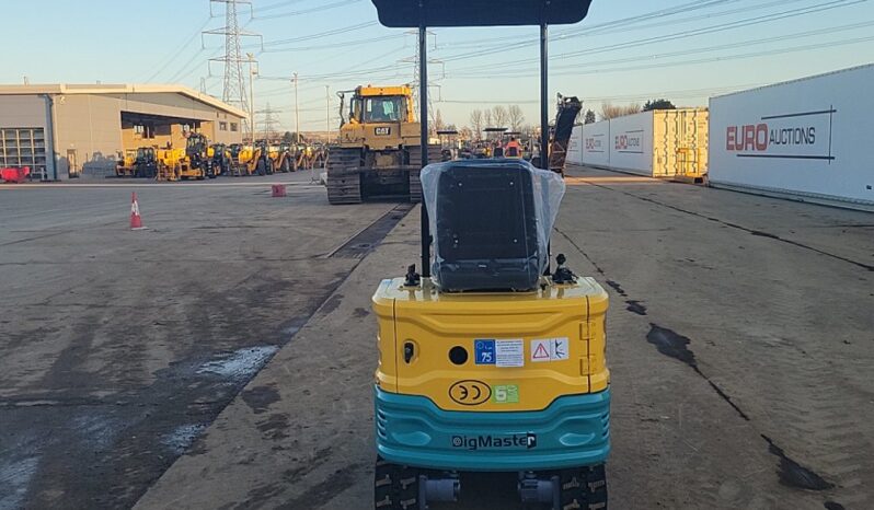 Unused 2024 DigMaster DM100 Micro Excavators For Auction: Leeds – 22nd, 23rd, 24th & 25th January 25 @ 8:00am full