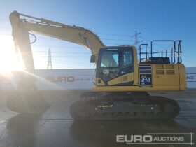 2020 Komatsu PC210LC-11E0 20 Ton+ Excavators For Auction: Leeds – 22nd, 23rd, 24th & 25th January 25 @ 8:00am full