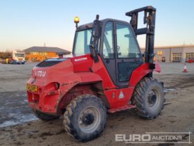 2015 Manitou M30-4 Rough Terrain Forklifts For Auction: Leeds – 22nd, 23rd, 24th & 25th January 25 @ 8:00am full