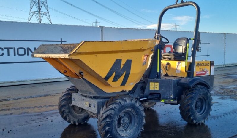 2019 Mecalac TA3SH Site Dumpers For Auction: Leeds – 22nd, 23rd, 24th & 25th January 25 @ 8:00am