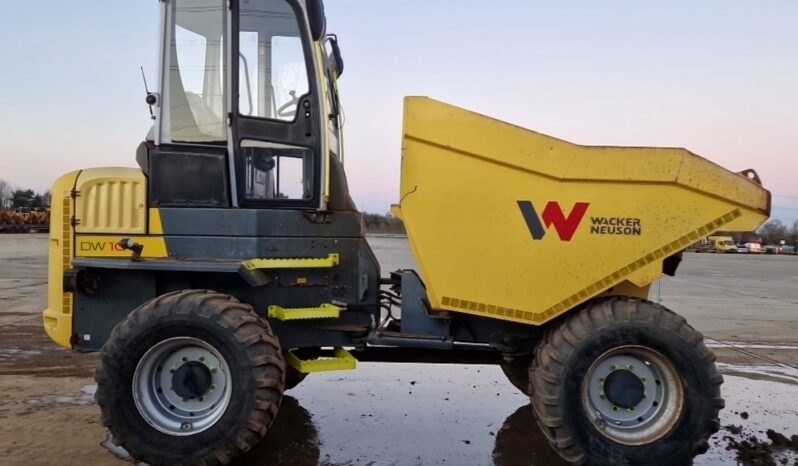 2015 Wacker Neuson DW100 Site Dumpers For Auction: Leeds – 22nd, 23rd, 24th & 25th January 25 @ 8:00am full