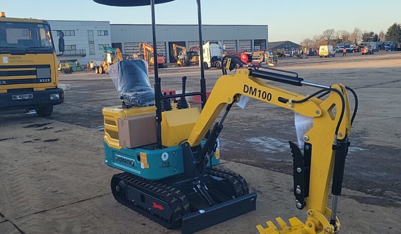 Unused 2024 DigMaster DM100 Micro Excavators For Auction: Leeds – 22nd, 23rd, 24th & 25th January 25 @ 8:00am full