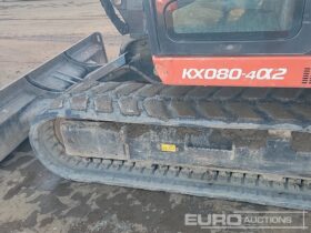 2022 Kubota KX080-4A2 6 Ton+ Excavators For Auction: Leeds – 22nd, 23rd, 24th & 25th January 25 @ 8:00am full