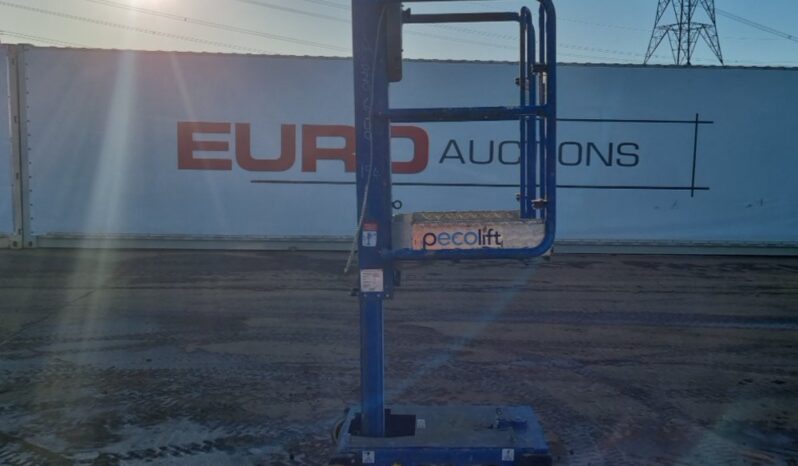 2014 Power Towers Pecolift Manlifts For Auction: Leeds – 22nd, 23rd, 24th & 25th January 25 @ 8:00am full