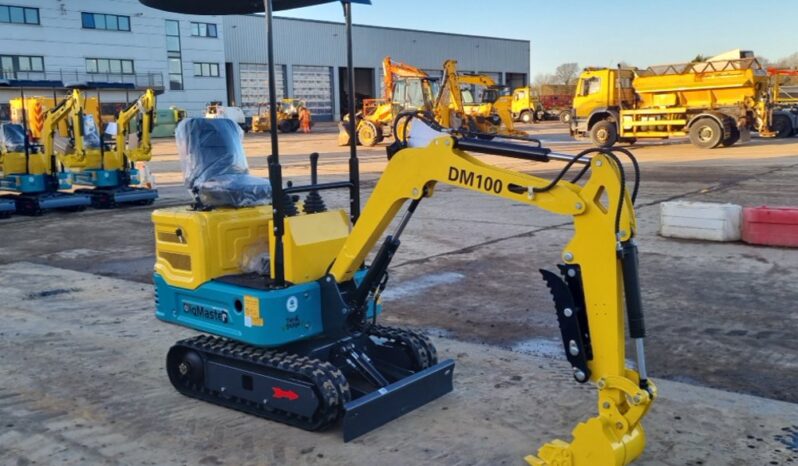 Unused 2024 DigMaster DM100 Micro Excavators For Auction: Leeds – 22nd, 23rd, 24th & 25th January 25 @ 8:00am full