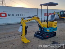 Unused 2024 DigMaster DM100 Micro Excavators For Auction: Leeds – 22nd, 23rd, 24th & 25th January 25 @ 8:00am