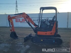 Unused 2023 Hitachi ZX33U-5A Mini Excavators For Auction: Leeds – 22nd, 23rd, 24th & 25th January 25 @ 8:00am full