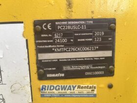 Komatsu PC228USLC-11 for sale full