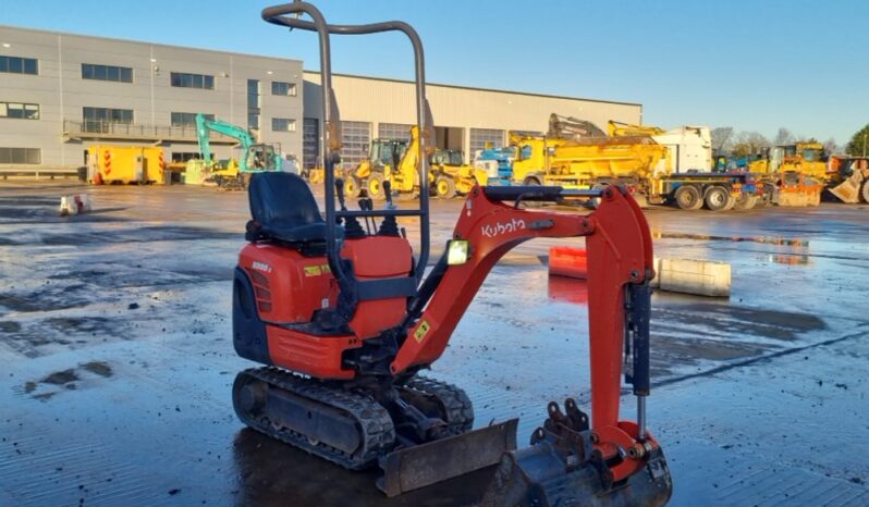 2017 Kubota K008-3 Micro Excavators For Auction: Leeds – 22nd, 23rd, 24th & 25th January 25 @ 8:00am full