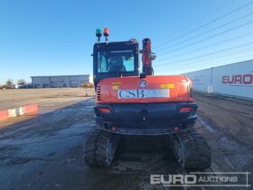 2022 Kubota KX080-4A2 6 Ton+ Excavators For Auction: Leeds – 22nd, 23rd, 24th & 25th January 25 @ 8:00am full