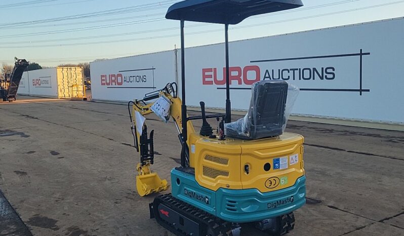 Unused 2024 DigMaster DM100 Micro Excavators For Auction: Leeds – 22nd, 23rd, 24th & 25th January 25 @ 8:00am full