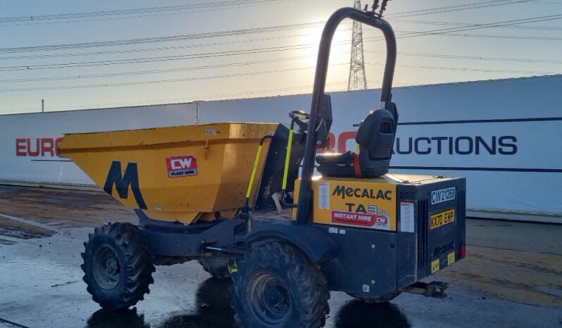 2019 Mecalac TA3SH Site Dumpers For Auction: Leeds – 22nd, 23rd, 24th & 25th January 25 @ 8:00am full