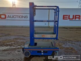 2015 Power Towers Ecolift Manlifts For Auction: Leeds – 22nd, 23rd, 24th & 25th January 25 @ 8:00am full