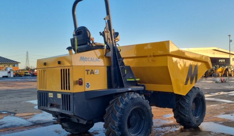 2019 Mecalac TA9 Site Dumpers For Auction: Leeds – 22nd, 23rd, 24th & 25th January 25 @ 8:00am full