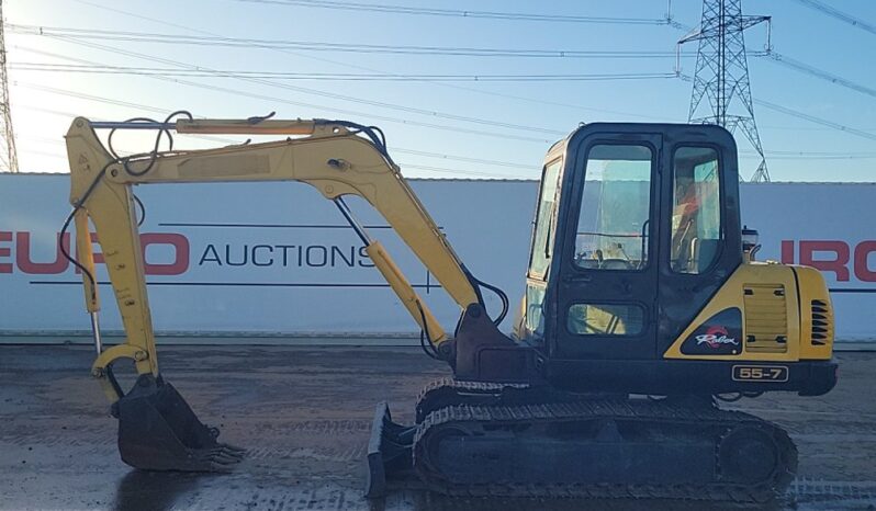 Hyundai R55-7 Mini Excavators For Auction: Leeds – 22nd, 23rd, 24th & 25th January 25 @ 8:00am full