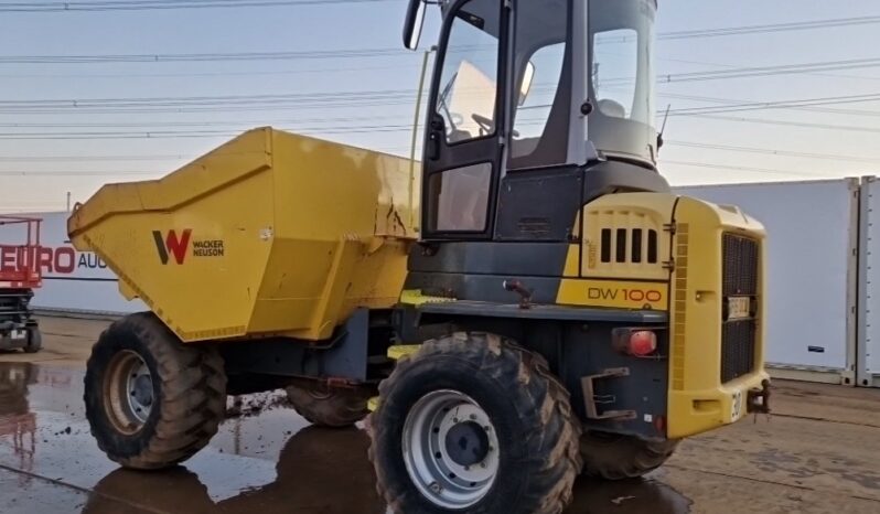 2015 Wacker Neuson DW100 Site Dumpers For Auction: Leeds – 22nd, 23rd, 24th & 25th January 25 @ 8:00am full