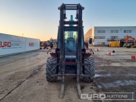 2015 Manitou M30-4 Rough Terrain Forklifts For Auction: Leeds – 22nd, 23rd, 24th & 25th January 25 @ 8:00am full